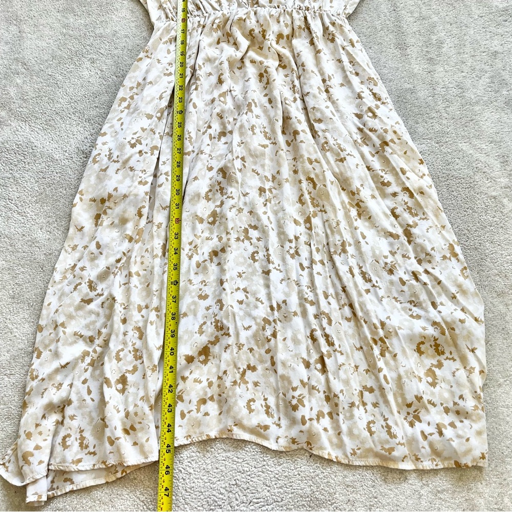 SAMSOE SAMSOE Andina Long Dress in Rice Doodle Dot Size Medium Cottagecore - Picture 11 of 12